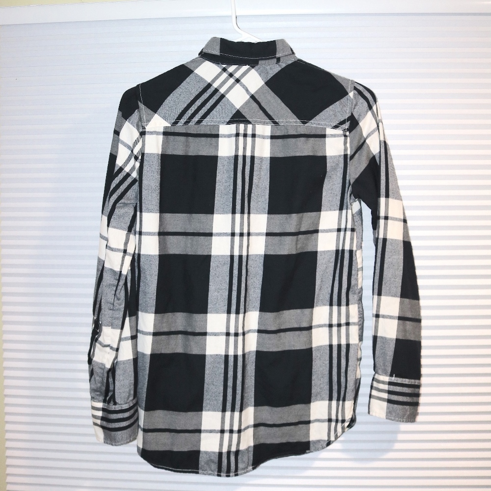 J. Crew plaid button front - Picture 3 of 7